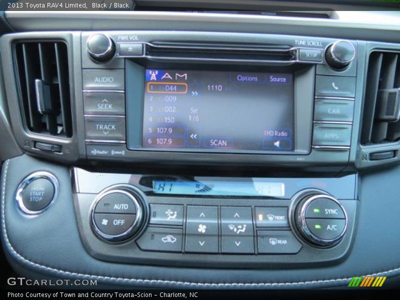 Controls of 2013 RAV4 Limited