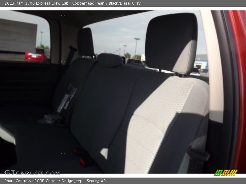 Copperhead Pearl / Black/Diesel Gray 2013 Ram 1500 Express Crew Cab