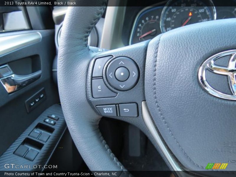 Controls of 2013 RAV4 Limited