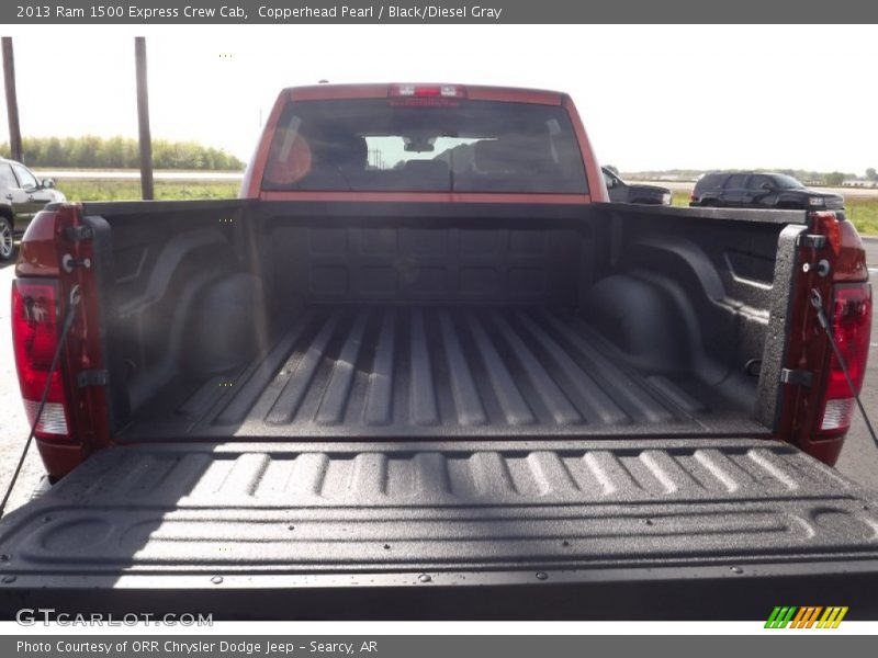 Copperhead Pearl / Black/Diesel Gray 2013 Ram 1500 Express Crew Cab