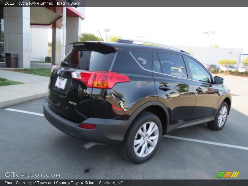 Black / Black 2013 Toyota RAV4 Limited