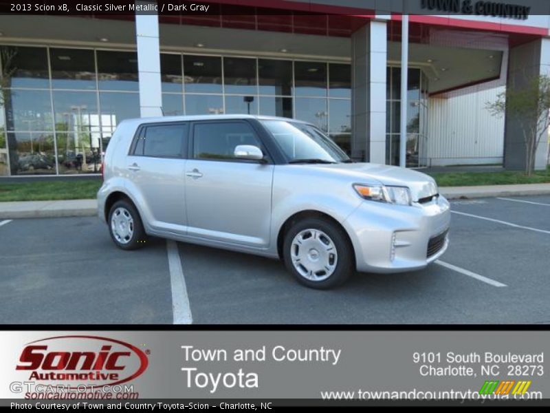 Classic Silver Metallic / Dark Gray 2013 Scion xB