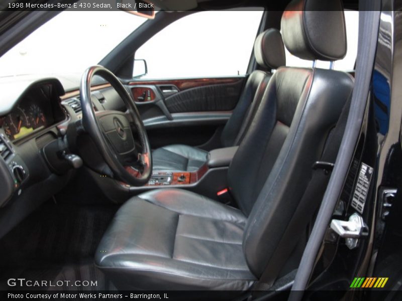  1998 E 430 Sedan Black Interior