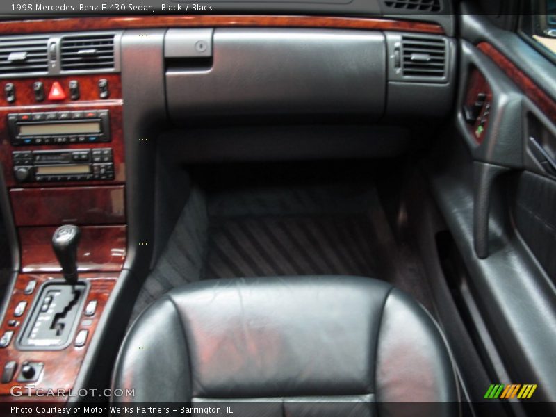Black / Black 1998 Mercedes-Benz E 430 Sedan