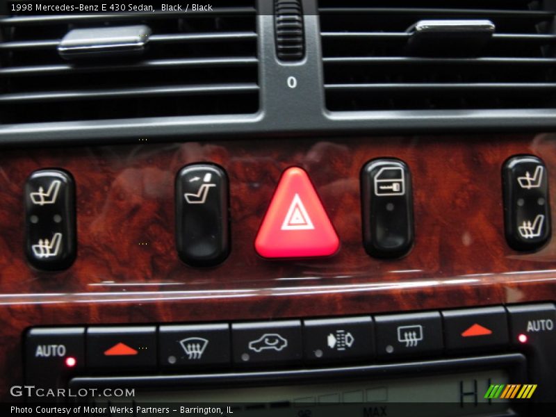 Controls of 1998 E 430 Sedan