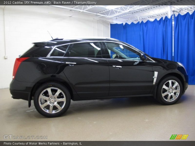 Black Raven / Titanium/Ebony 2012 Cadillac SRX Premium AWD