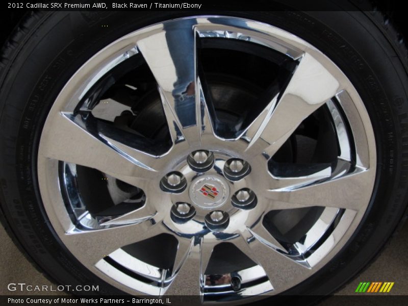 Black Raven / Titanium/Ebony 2012 Cadillac SRX Premium AWD