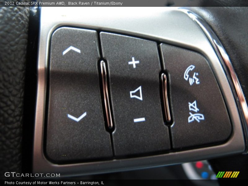 Black Raven / Titanium/Ebony 2012 Cadillac SRX Premium AWD