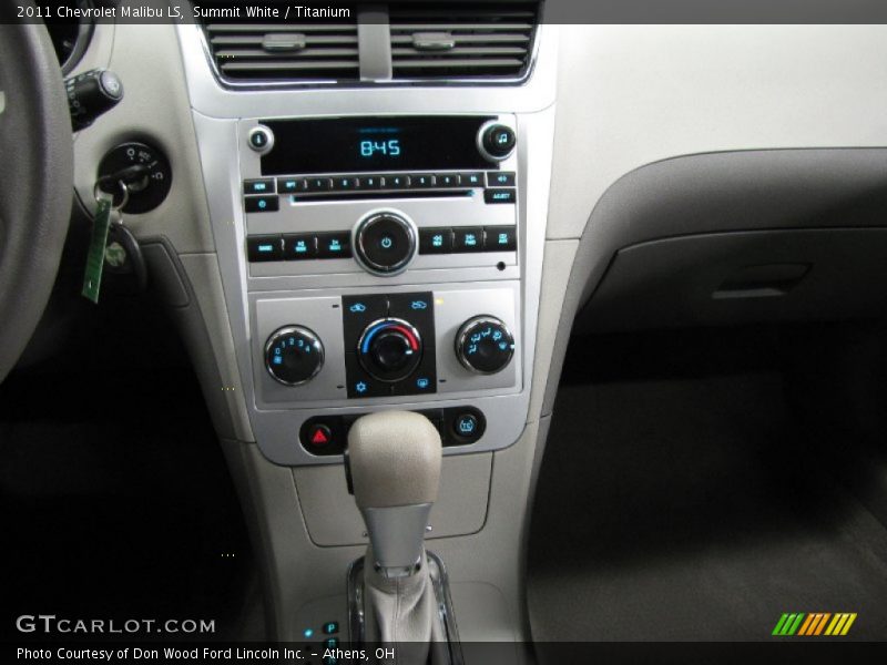 Summit White / Titanium 2011 Chevrolet Malibu LS