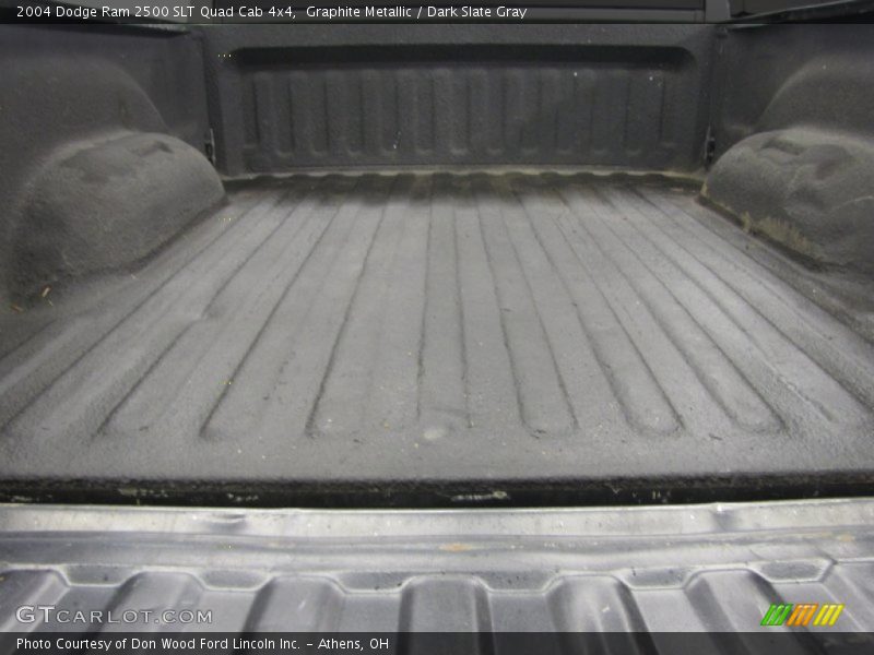 Graphite Metallic / Dark Slate Gray 2004 Dodge Ram 2500 SLT Quad Cab 4x4