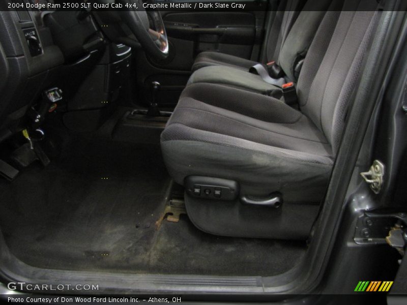 Graphite Metallic / Dark Slate Gray 2004 Dodge Ram 2500 SLT Quad Cab 4x4