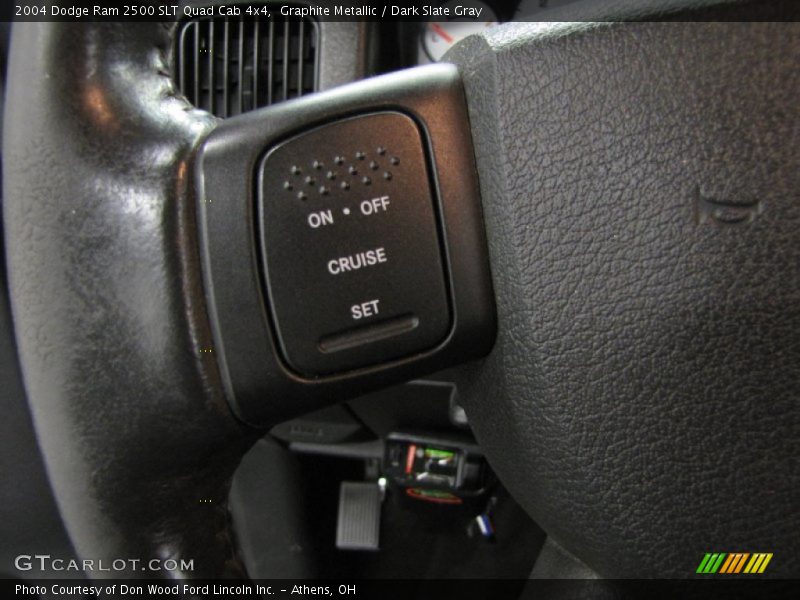 Graphite Metallic / Dark Slate Gray 2004 Dodge Ram 2500 SLT Quad Cab 4x4