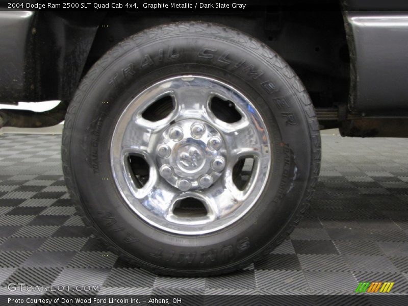 Graphite Metallic / Dark Slate Gray 2004 Dodge Ram 2500 SLT Quad Cab 4x4