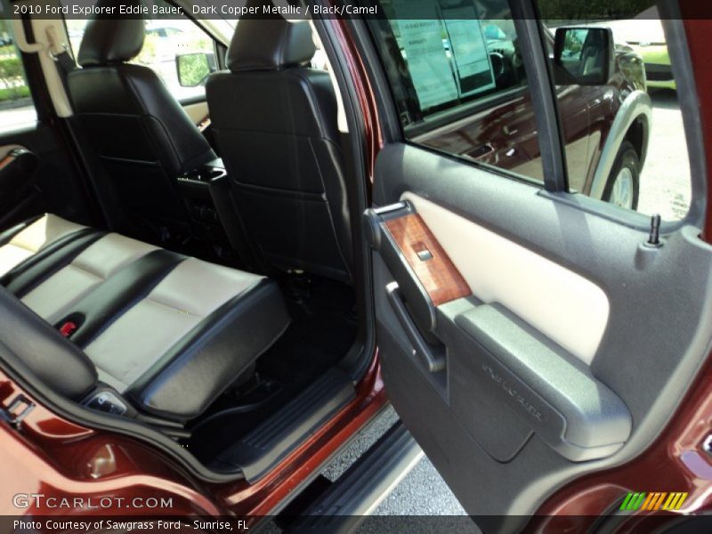 Dark Copper Metallic / Black/Camel 2010 Ford Explorer Eddie Bauer