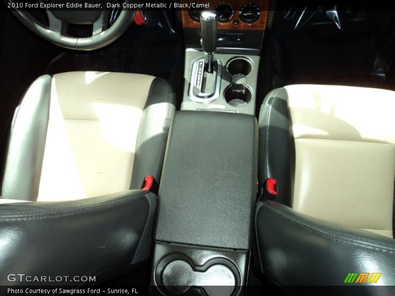Dark Copper Metallic / Black/Camel 2010 Ford Explorer Eddie Bauer