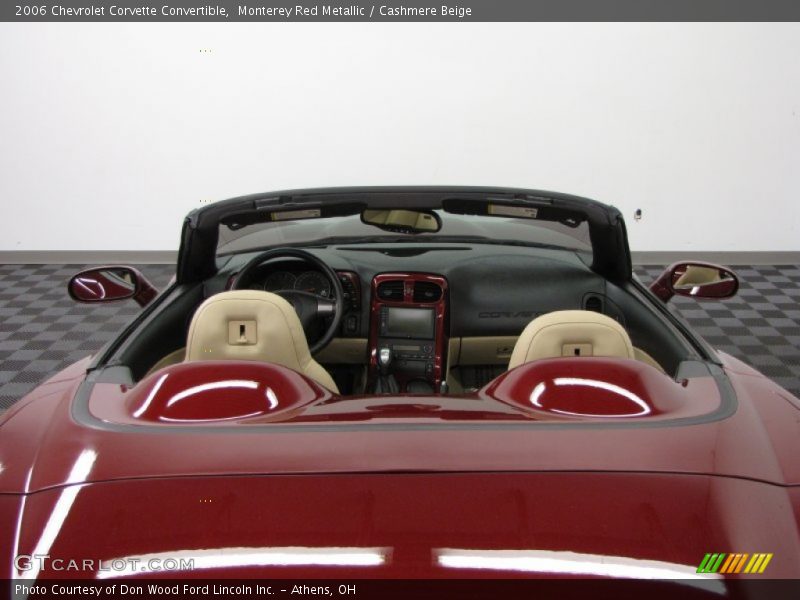 Monterey Red Metallic / Cashmere Beige 2006 Chevrolet Corvette Convertible