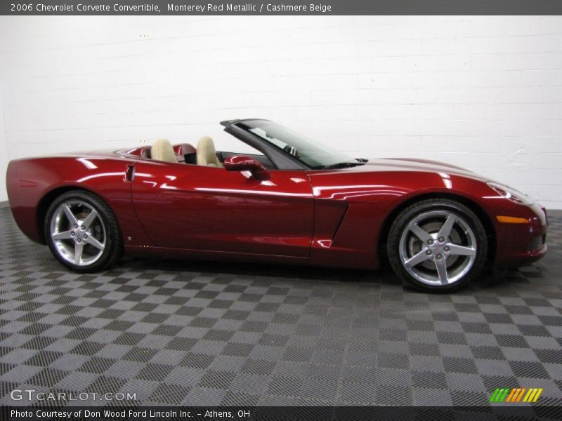  2006 Corvette Convertible Monterey Red Metallic