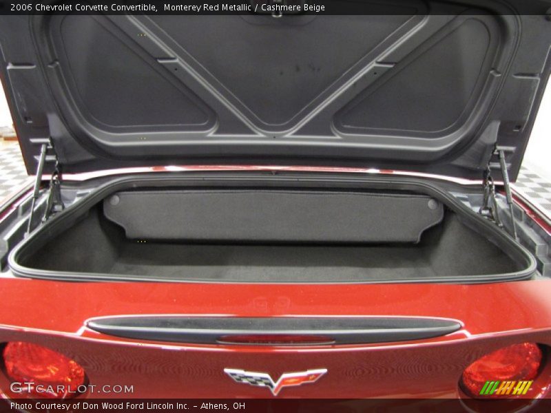 Monterey Red Metallic / Cashmere Beige 2006 Chevrolet Corvette Convertible