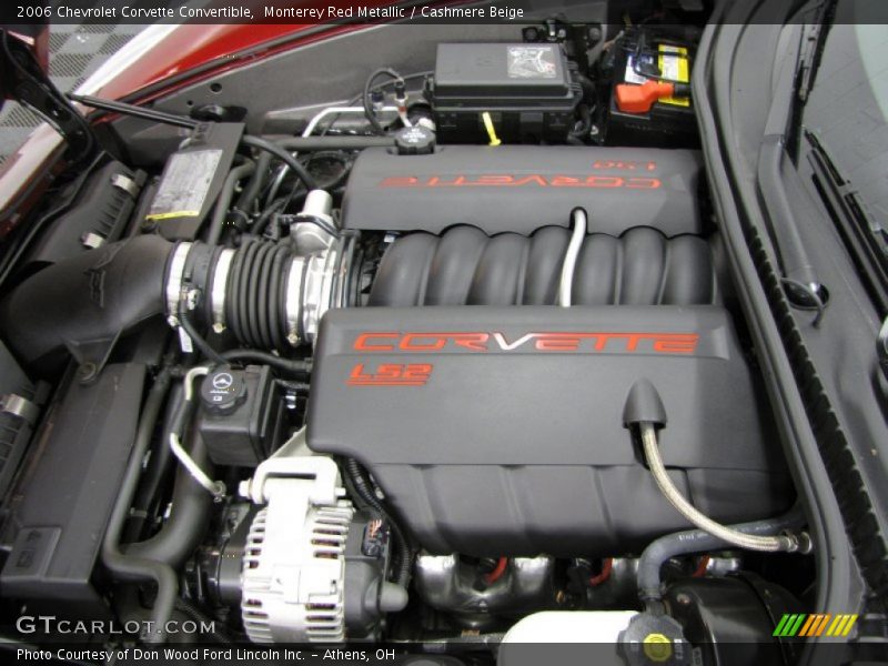  2006 Corvette Convertible Engine - 6.0 Liter OHV 16-Valve LS2 V8