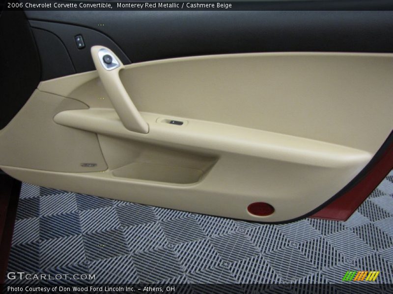 Monterey Red Metallic / Cashmere Beige 2006 Chevrolet Corvette Convertible