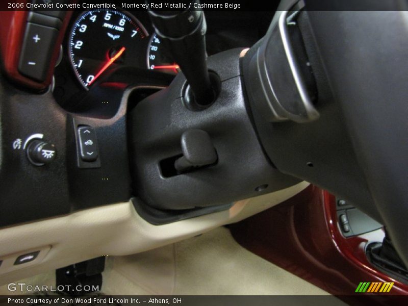 Monterey Red Metallic / Cashmere Beige 2006 Chevrolet Corvette Convertible