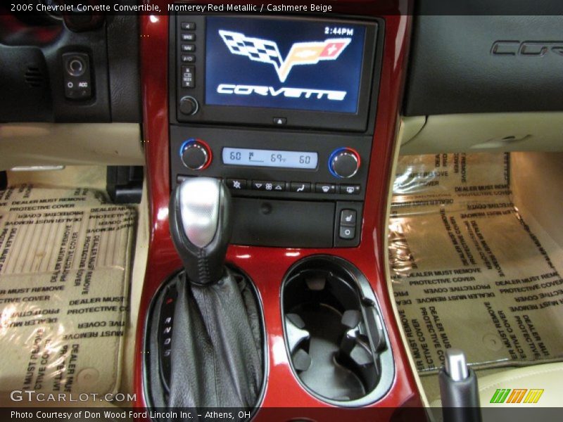 Monterey Red Metallic / Cashmere Beige 2006 Chevrolet Corvette Convertible