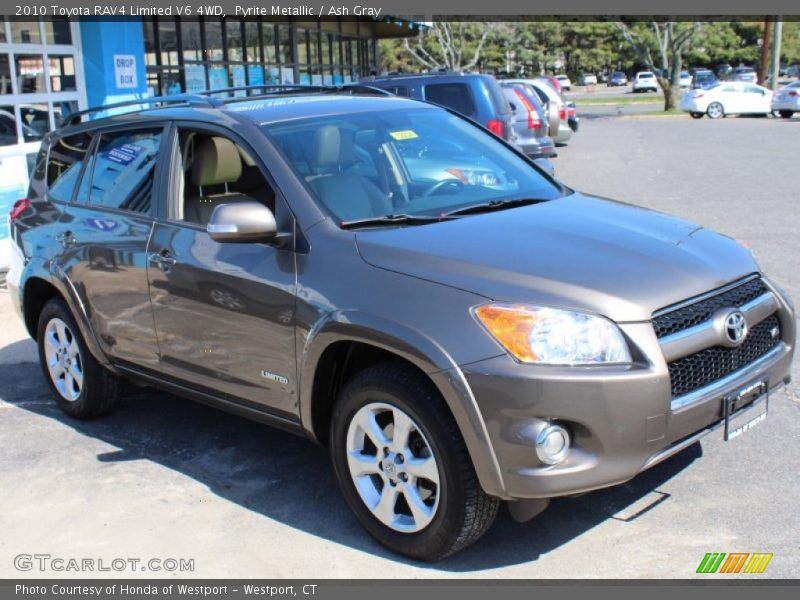 Pyrite Metallic / Ash Gray 2010 Toyota RAV4 Limited V6 4WD