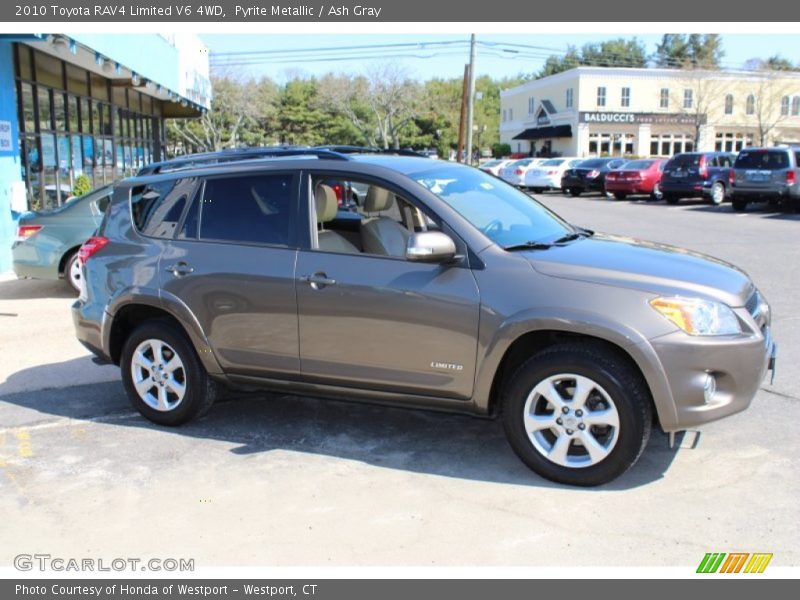 Pyrite Metallic / Ash Gray 2010 Toyota RAV4 Limited V6 4WD