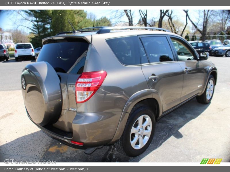 Pyrite Metallic / Ash Gray 2010 Toyota RAV4 Limited V6 4WD