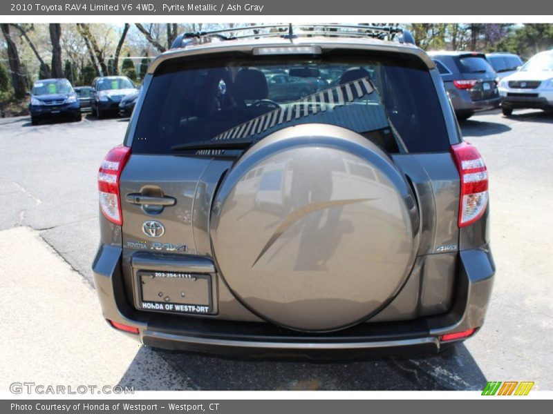 Pyrite Metallic / Ash Gray 2010 Toyota RAV4 Limited V6 4WD