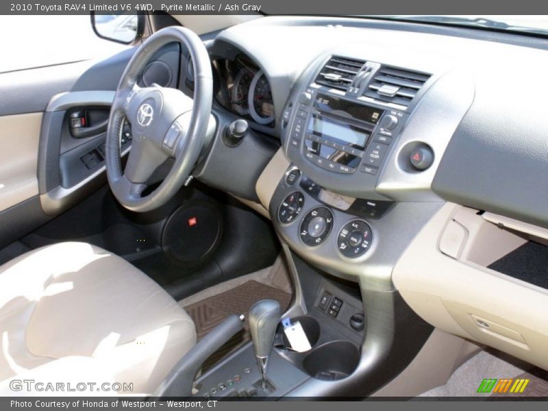 Pyrite Metallic / Ash Gray 2010 Toyota RAV4 Limited V6 4WD