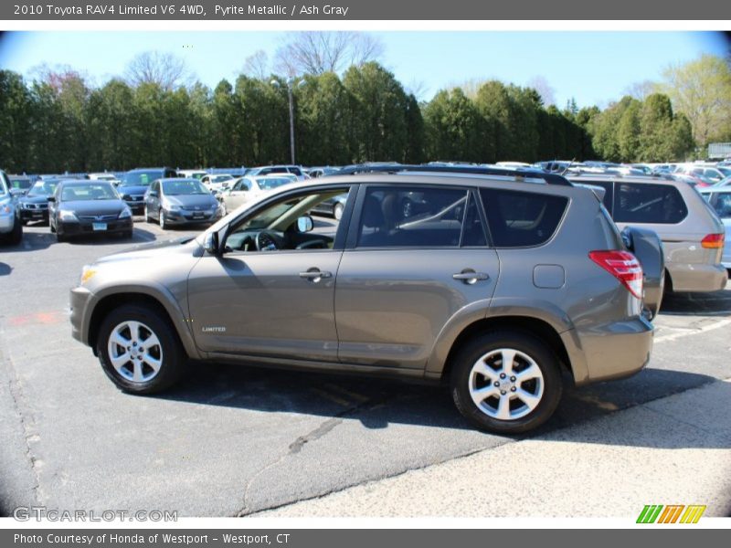 Pyrite Metallic / Ash Gray 2010 Toyota RAV4 Limited V6 4WD