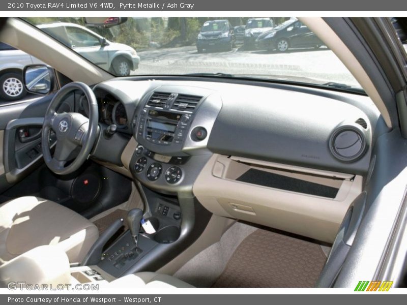 Pyrite Metallic / Ash Gray 2010 Toyota RAV4 Limited V6 4WD