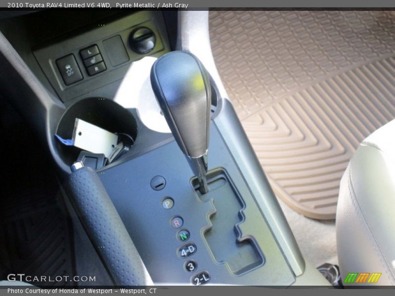 Pyrite Metallic / Ash Gray 2010 Toyota RAV4 Limited V6 4WD