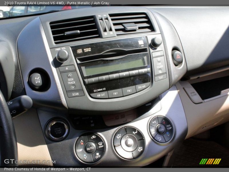 Pyrite Metallic / Ash Gray 2010 Toyota RAV4 Limited V6 4WD