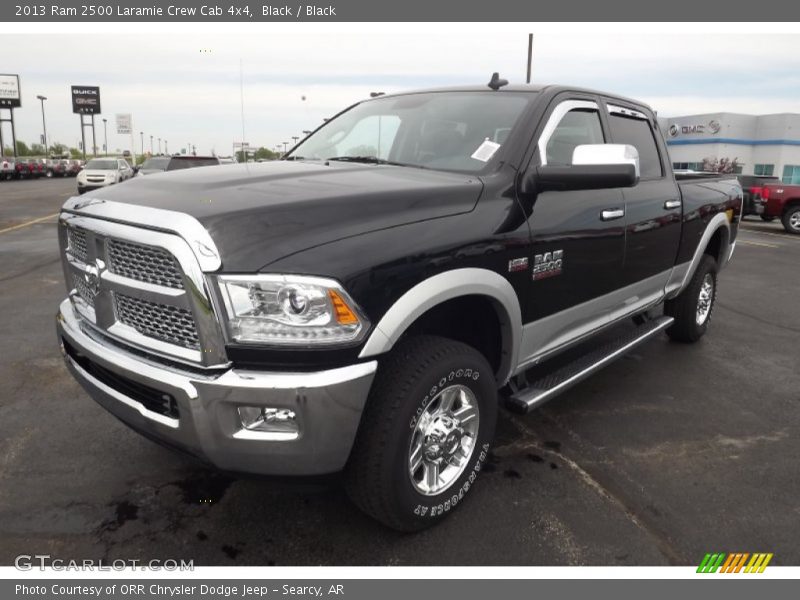 Black / Black 2013 Ram 2500 Laramie Crew Cab 4x4