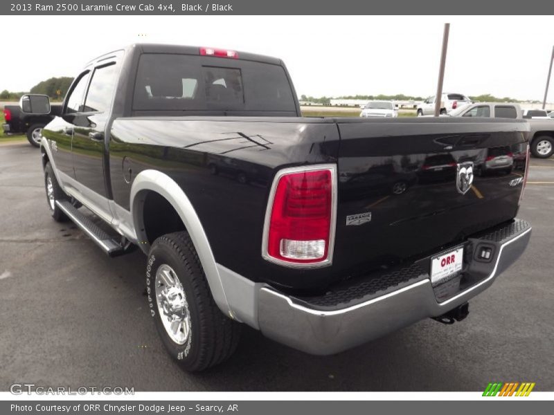 Black / Black 2013 Ram 2500 Laramie Crew Cab 4x4