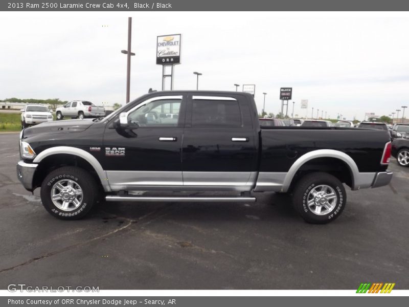Black / Black 2013 Ram 2500 Laramie Crew Cab 4x4