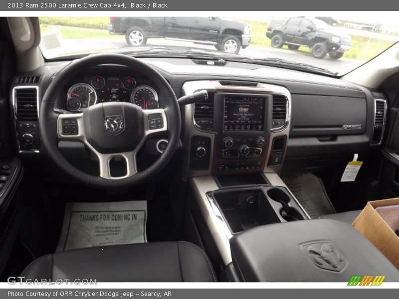 Black / Black 2013 Ram 2500 Laramie Crew Cab 4x4