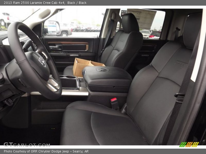 Black / Black 2013 Ram 2500 Laramie Crew Cab 4x4