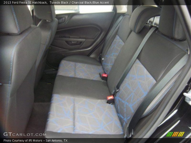 Rear Seat of 2013 Fiesta SE Hatchback