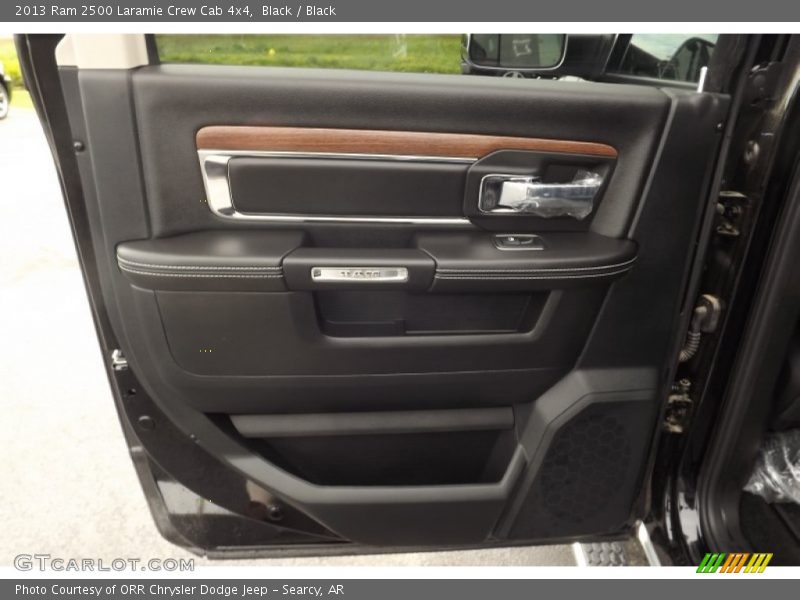 Black / Black 2013 Ram 2500 Laramie Crew Cab 4x4