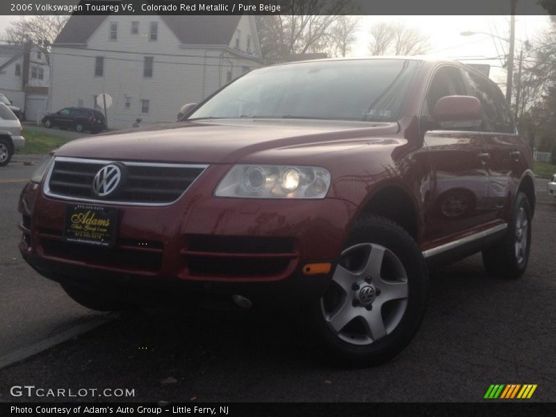 Colorado Red Metallic / Pure Beige 2006 Volkswagen Touareg V6