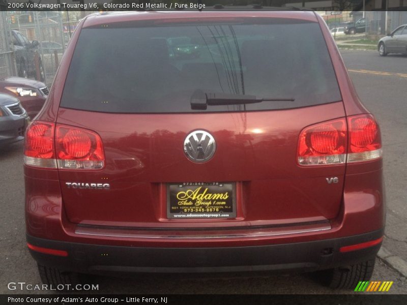 Colorado Red Metallic / Pure Beige 2006 Volkswagen Touareg V6