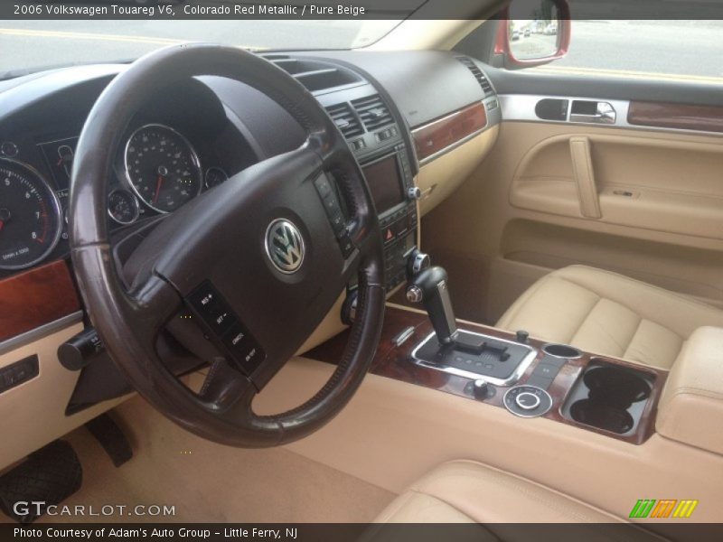 Colorado Red Metallic / Pure Beige 2006 Volkswagen Touareg V6