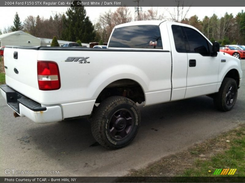 Oxford White / Dark Flint 2004 Ford F150 STX Regular Cab 4x4