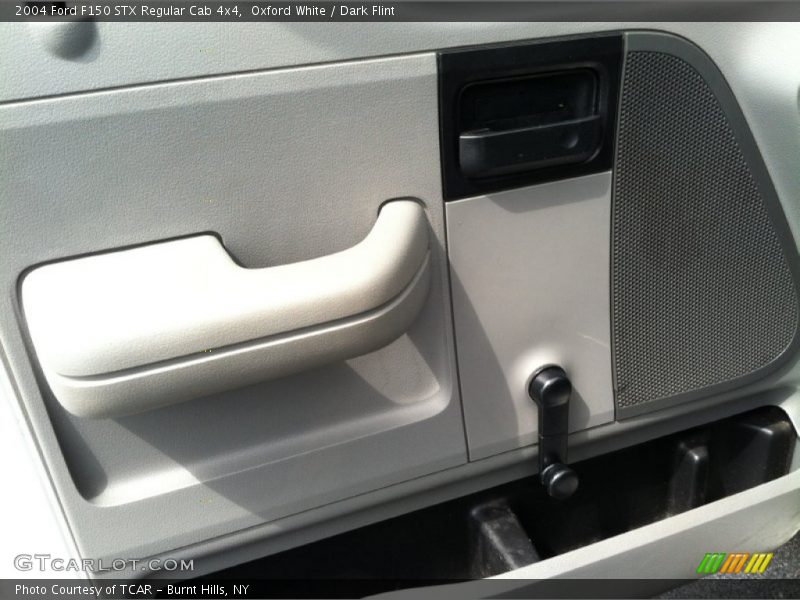 Oxford White / Dark Flint 2004 Ford F150 STX Regular Cab 4x4