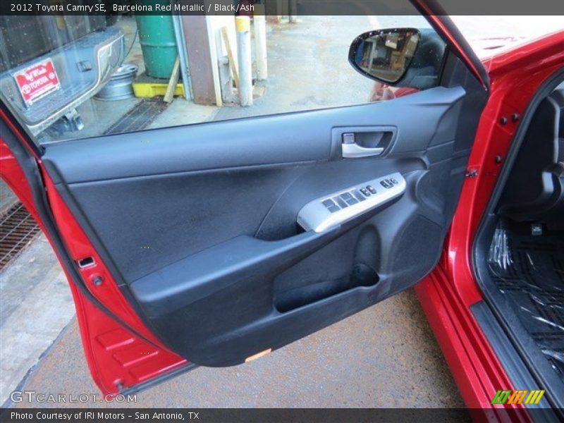 Barcelona Red Metallic / Black/Ash 2012 Toyota Camry SE