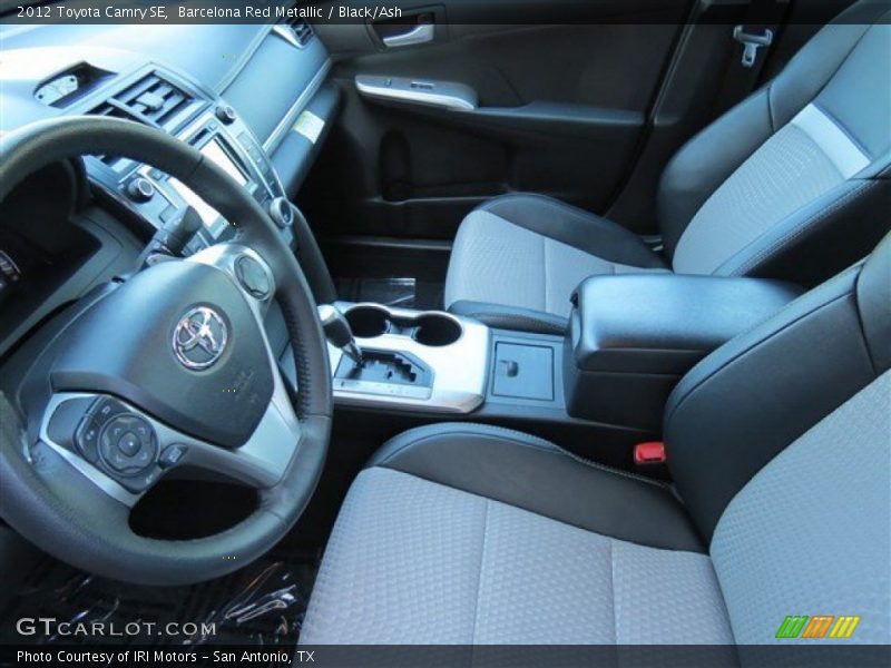 Barcelona Red Metallic / Black/Ash 2012 Toyota Camry SE