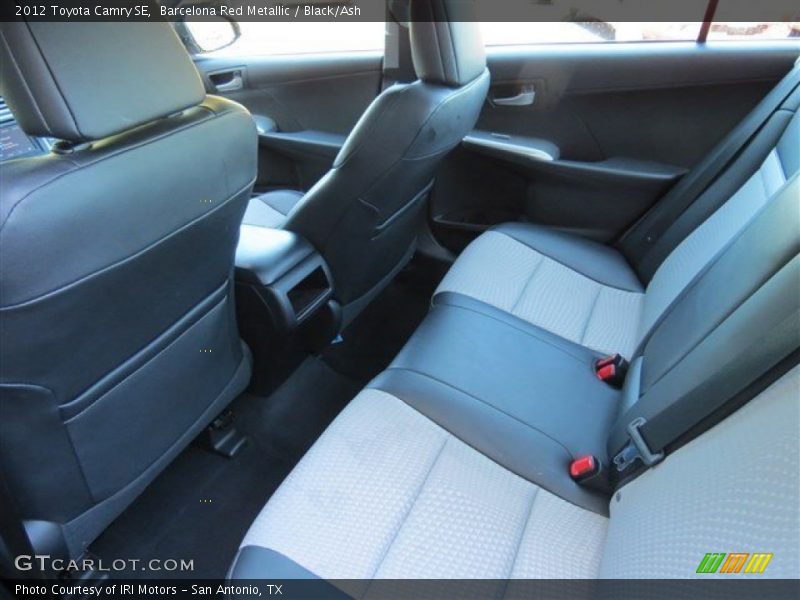 Barcelona Red Metallic / Black/Ash 2012 Toyota Camry SE